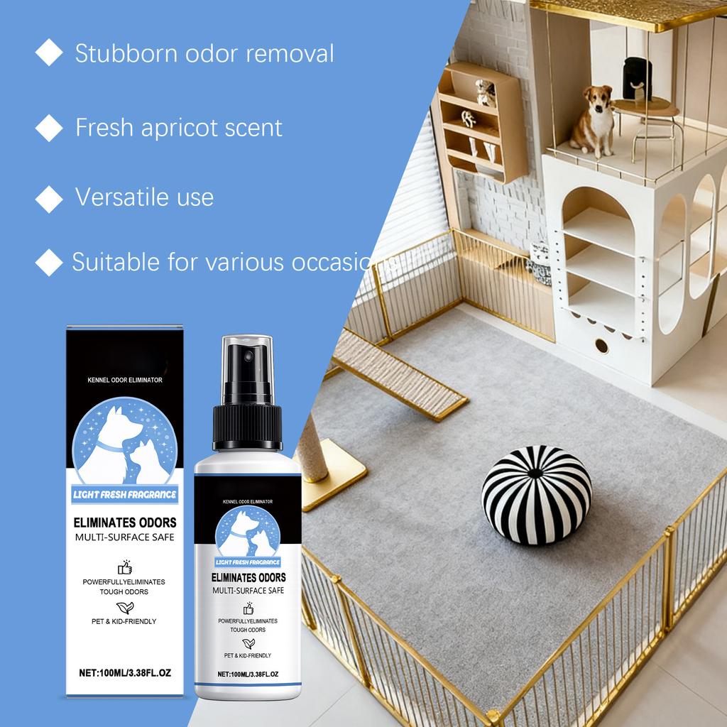 Pet Odor And Stain Remover, Universal Stain Remover For Cats And Dogs, Daily Cleaning Spray100ML
