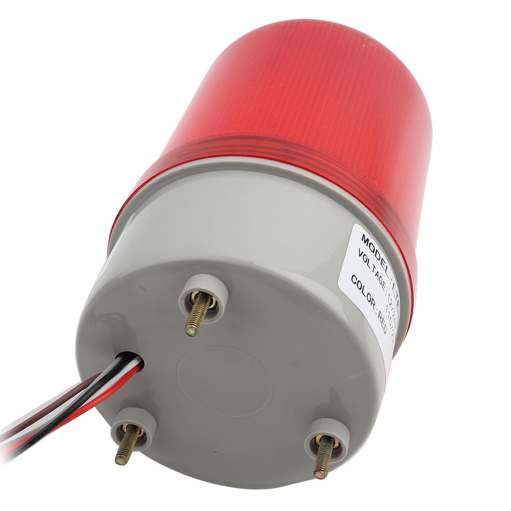 1pc Red LED Emergency Warning Lighting Bulb Rotating Beacon Lamp AC220V