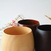 200-300ml Wooden Big Belly Beer Tea Coffee Milk Water Cup Kitchen Bar Drinkware