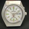 Ricoh R31 AUTOMATIC VINTAGE JAPAN MENS WHITE COLOR DIAL WATCH A701935-5 R207-a701935