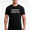 Peepee Poopoo Meme Tshirt Summer Casual Cotton Tee Oversized Streetwear Tops Vintage Graphic Print Loose Fit Short Sleeve
