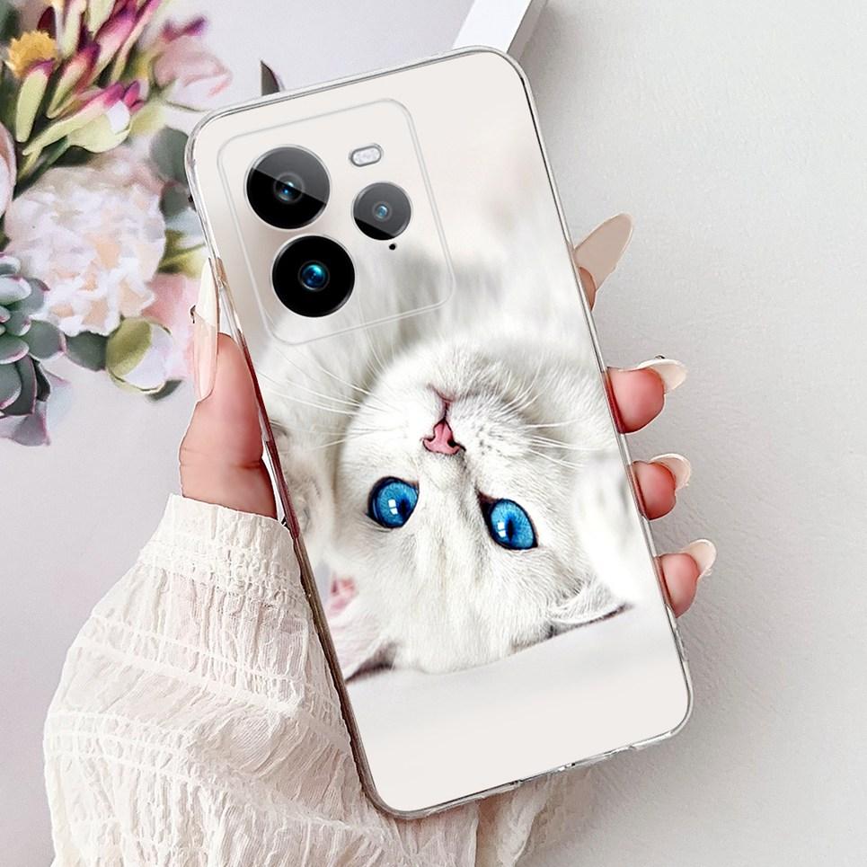 For Realme GT 7 Pro GT7 Pro RMX5010 RMX5011 Back Cover Cool Cartoon Dragon Astronaut Animals Phone Case Soft Silicone Clear Etui