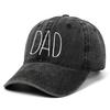 Novos Bonés de Beisebol Bordados DAD MOM Homens Mulheres Algodão Lavado Retrô Snapback Bonés de Pai Viseira para Esportes ao Ar Livre Chapéu de Sol Unissex
