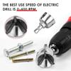 Deburring Drill Bit Chamferer Deburring External Chamfer Tool HSS Blade Countersink Chamfer Bit