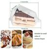 50/100/150 Stück Scheibenkuchenbehälter Dreieckige Kuchenbox Klappbox Für 8-Zoll 6-Zoll Scheiben Dessert Sandwich To-Go-Box