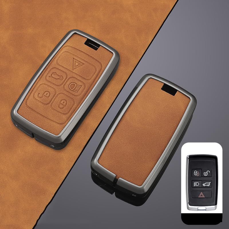 SANRILY Key Holder for Land Rover, Smart Key Case, Key Protection, Range Rover, Sports,