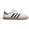 adidas Samba Decon Weiß Schwarz Gummi Unisex Sneaker Wolkenweiß Kernschwarz Grau-Eins IF0642