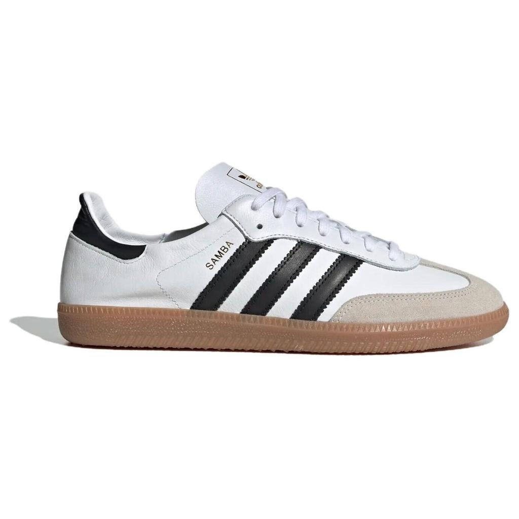 adidas Samba Decon Weiß Schwarz Gummi Unisex Sneaker Wolkenweiß Kernschwarz Grau-Eins IF0642