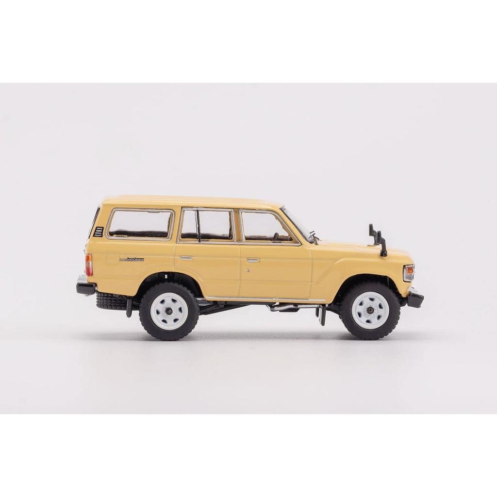 Gaincorp Products 1/64 Toyota Land Cruiser 60 RHD Beige Diecast Model Car