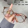 Unisex Women'S Myopia Glasses Fashion Anti Blue Light Blocking Near Sight Eyeglasses Diopter 0 To- 4.0 Finished Optical Eyewear
