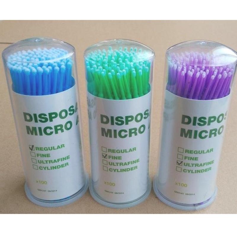 Buy Women Fashion Disposable Eyelash Brush Mascara Swab Micro Brush