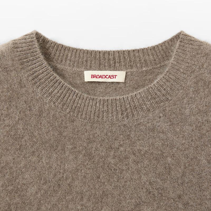 Broadcast Women's Loose Knit Round Neck Sweater