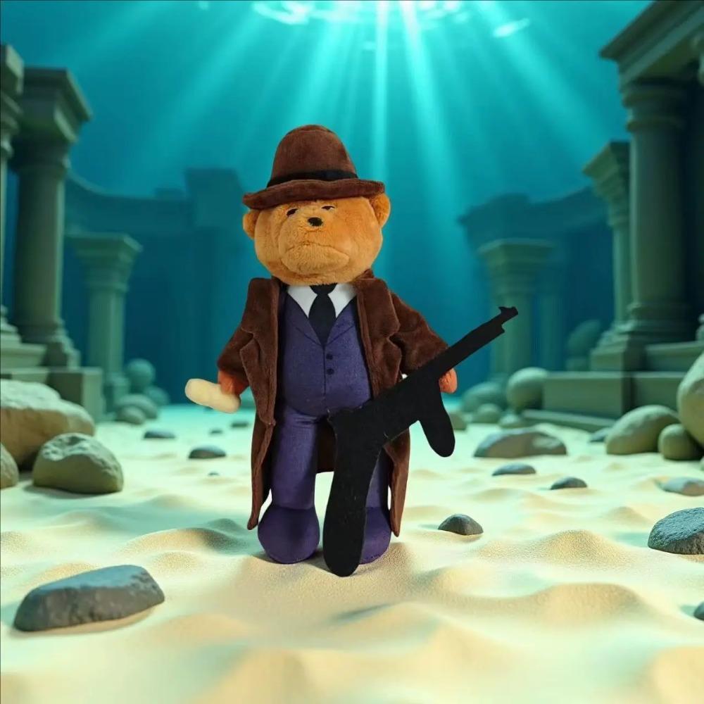 Jucării de pluș tung tung tung sahur tralalero tralala lirili larila Păpuși Cappuccino Assassino Jucării moi de pluș Pernă Decorațiuni Cadouri