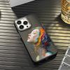 Art Girl Skin Friendly Feel Phone Case For Iphone16 16pro 15 14promax 13pro 12 11pro 7 8plus XR XS Soft Shell