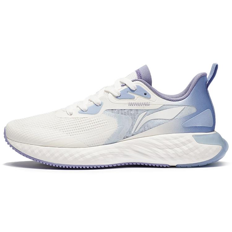 

Li Ning Running Collection Slip Resistant Abrasion Resistant Low top Running Shoes Men s White Blue ARSS017-5 41
