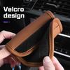 For Hyundai N Line I40 I30 I20 I10 Sonata Elantra FE Accent Tucson Kona Car Roof Armrest Covers PU Leather Glove Protective Mat