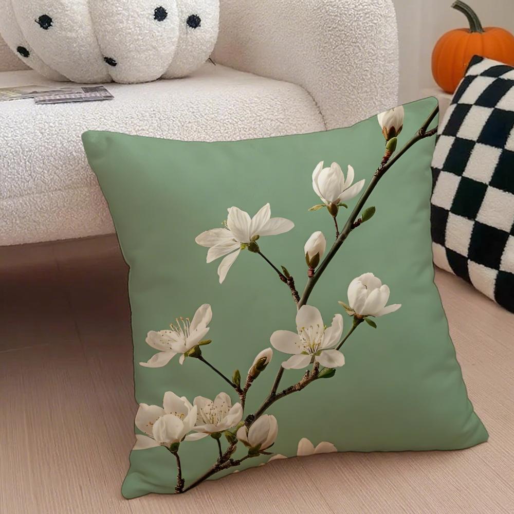 Lovely Atmosphere Pillow Cozy Decor Cushion Cover Linen Pillow Case Soft Breathable Protective Couch Room Decoration