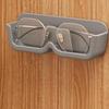 6PCS Plastic Wall Mounted Glasses Storage Case Easy Installation Eyewear Organizing Holder for Sunglasses Display