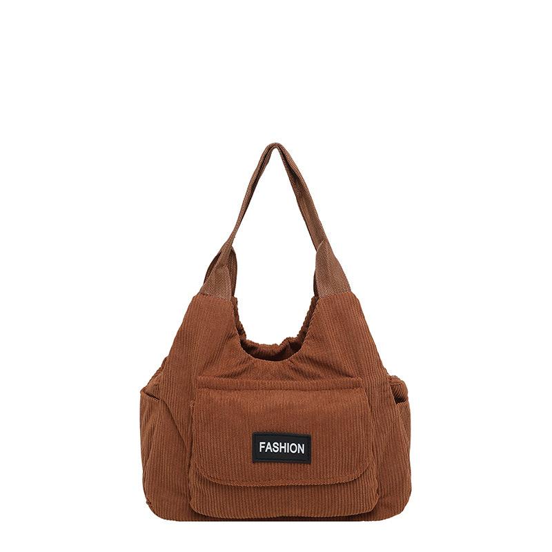 Single-shoulder Bag, Fashionable Tote Bag, Simple and Large Capacity School Bag with Single Shoulder Strap