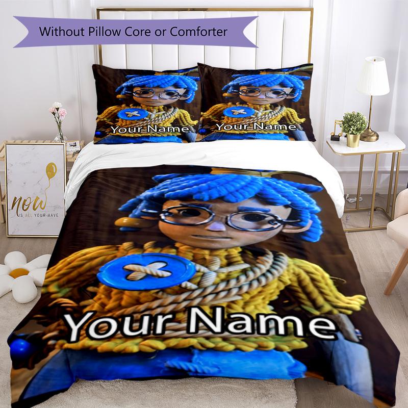 3pcs Custom Name May & Cody Bedding Set Duvet Cover Closure Includes 1 Duvet Cover & 2 Pillowcases, Soft and Comfortable for All Seasons.