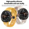 Silicone Watch Band For Samsung Galaxy 8 Classic 46mm Silicone Strap Sports Wristband  For Galaxy Watch 8 40mm 44mm