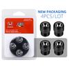 Box Car Tire Stem Valve Caps Aluminium Car Dustproof Caps Tire Wheel Stem Air Valve Caps For Honda Civic XR-V HR-V City Accord