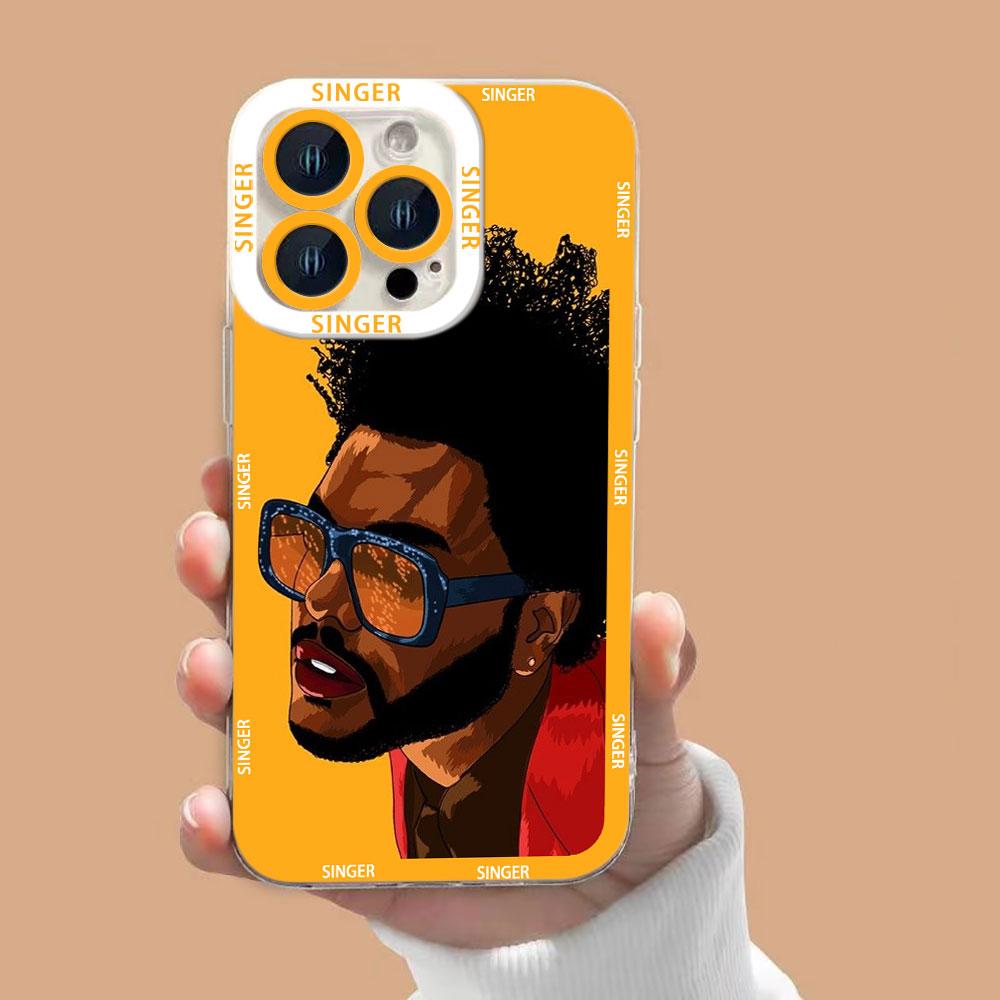 The W-Weeknd XO Minimalist Clear Phone Case For VIVO S1 V20 V21 V21E V23 V23E V25 V27 V27E V29E V30E V30 V40 V50 V60 Case Cover