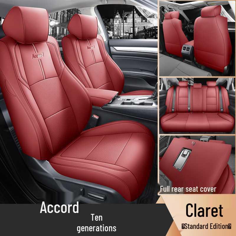 Honda Accord 10. Generation Ganzjahres-Kunstleder Autositzkissenbezug