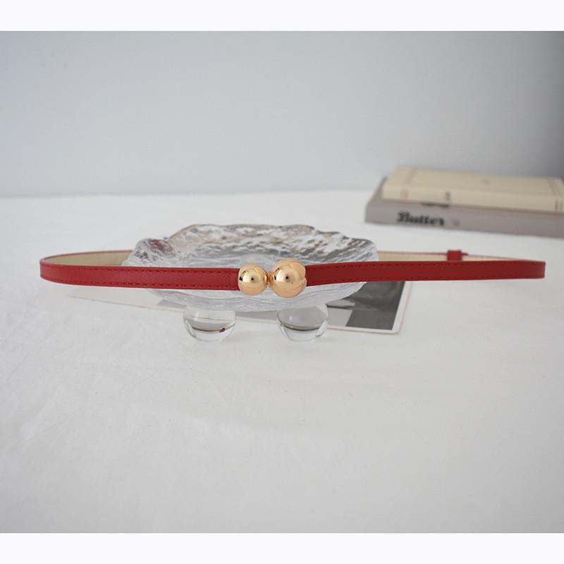 Thin Elegant Womens Fashion Belt For Dresses And Coats In Colors Stylish