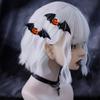 1PC Friendly Bat Shaped Hairpin For Gothic Fashion Dark Theme Parties Comfortable Costume Accessories