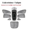 Tesla Model X Frost Crystal Sunshade for Wing Doors & Front Sunroof
