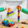 Magnetic Building Blocks: Children's Educational Cube Toy Set