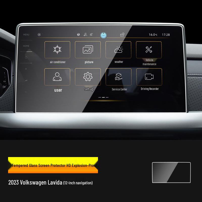 Volkswagen Lavida PLUS Console & Dashboard Tempered Protection Film