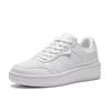 Anta Comfortable Versatile Simple Shock Absorbing Wear Resistant Non Slip Low Top Skate Shoes Women sneaker White 922418014-4