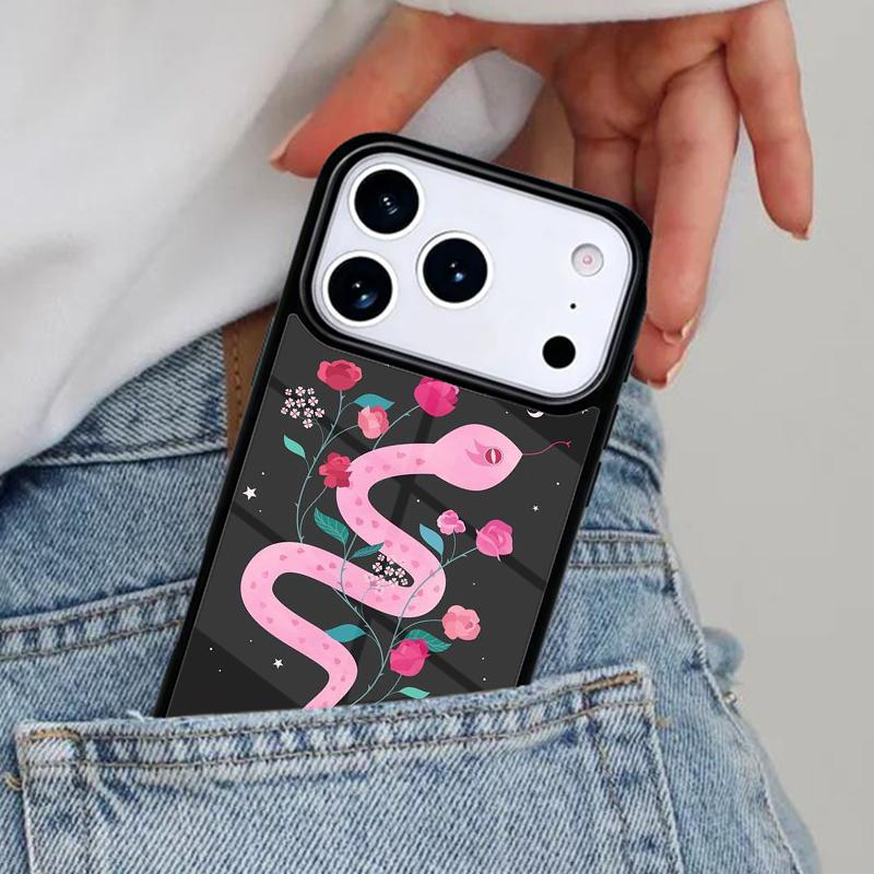 Hand Snake Phone Case for iPhone 16e 15 14 13 12 17 Pro Max Plus Air 17pro Cover Coque