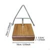 Metal Arm Display Stand Home Decoration Easy To Use Convenient Rock Holder for Desktop Small