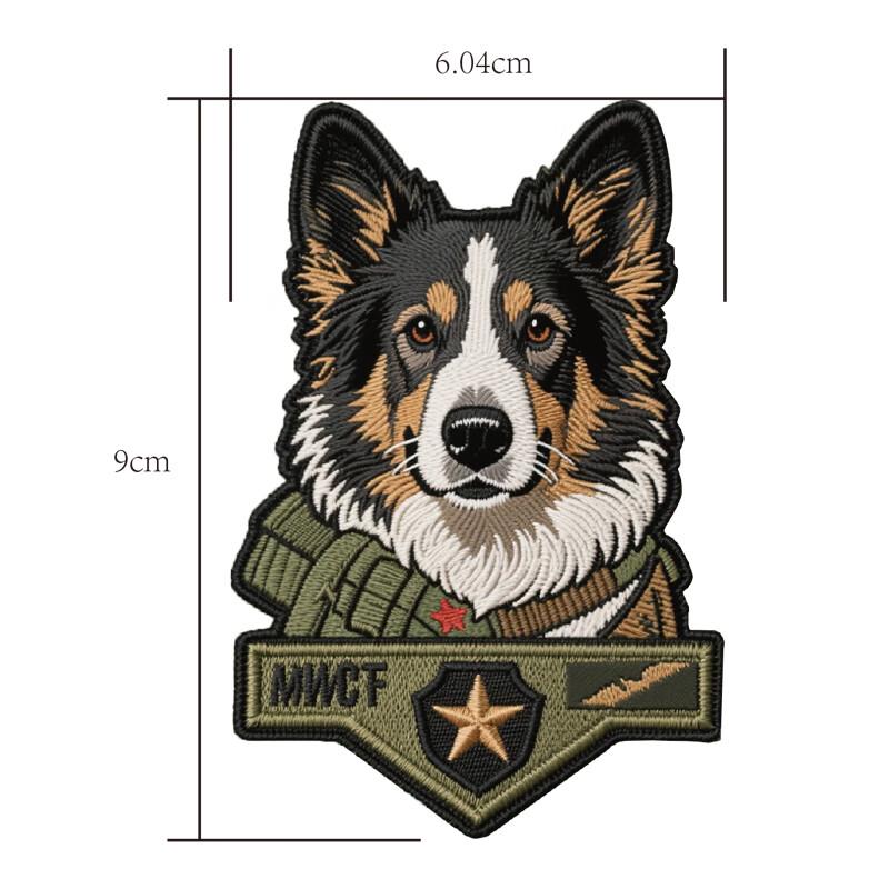 

Flame Soldier Personalized Animal Velcro Patches