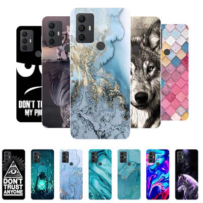 For TCL 30 SE Case Cover For TCL 30SE 2022 Case Marble Soft Silicone Back Cover For TCL 30 SE TCL30 SE Phone Case Etui Funda
