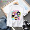 Children's Clothing KPop Demon Hunters Fashion Casual Tops O-Neck Short Sleeve Girls Boys K-Pop Demon Hunters Fans Gift T-shirt