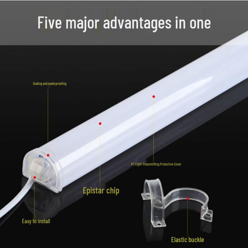 NuFeng Outdoor Waterproof Color-Changing LED Guardrail Tube