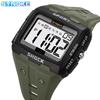 New Top Brand Men's Sports Electronic Watch Waterproof Luminous Large Screen Square Outdoor Military Watch Student Watch
