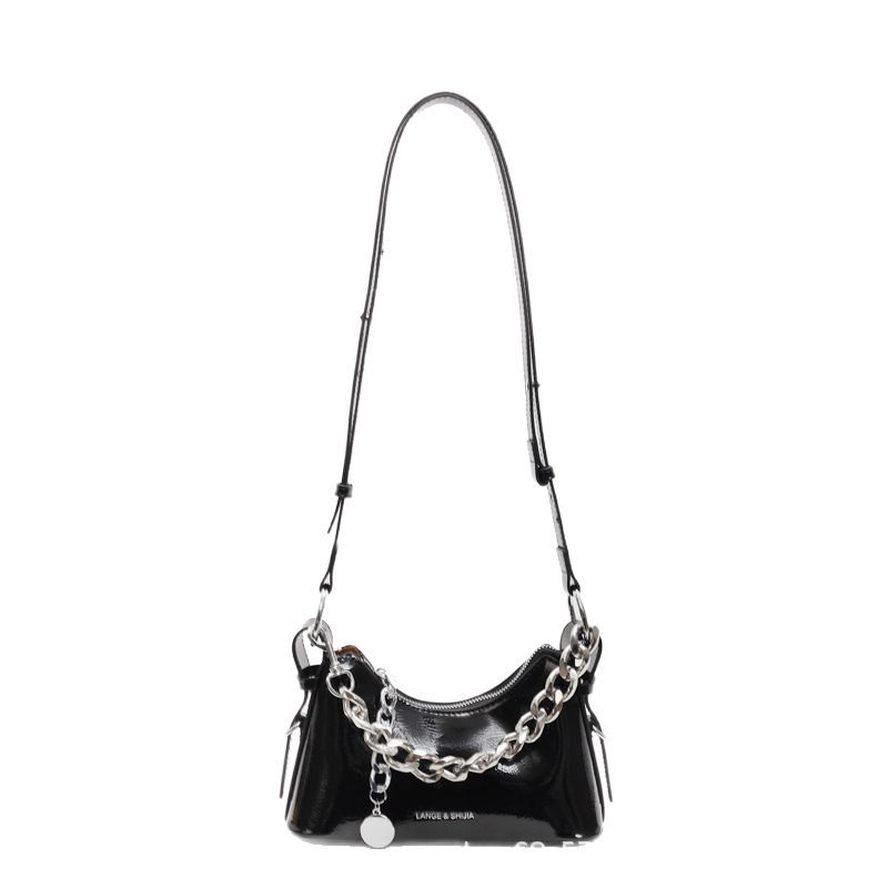 2025 Spring New Chain Crescent Bag French Niche Commuter Crossbody Bag Commuter Women's Shoulder Bag