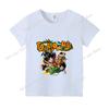 Dragon BallZ T-shirt for Children New Round Collar Clothing Kids Anime Short Sleeve Cute Cartoon Clothes Fashion Sunmer Top Gift