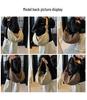 Niche Pleated Nylon Shoulder Bag: 2026 Large Capacity Dumpling Crossbody for Women and Students