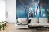 Photomural Woman During Self-Adhesive Mural 315x210