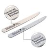 Sunshine 100/180 Ultra-Thin Double-Sided Nail File, Zebra Design
