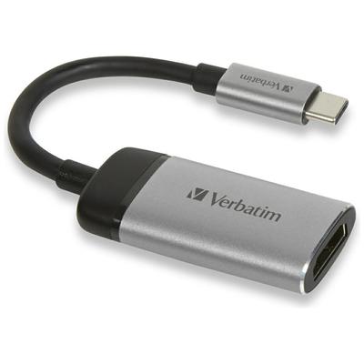 Verbatim Adapter Usb-C - Hdmi 4K         Aluminiowy/Aluminum 49143