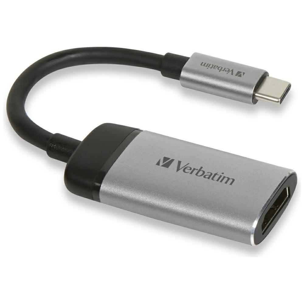 Verbatim Adapter Usb-C - Hdmi 4K         Aluminiowy/Aluminum 49143