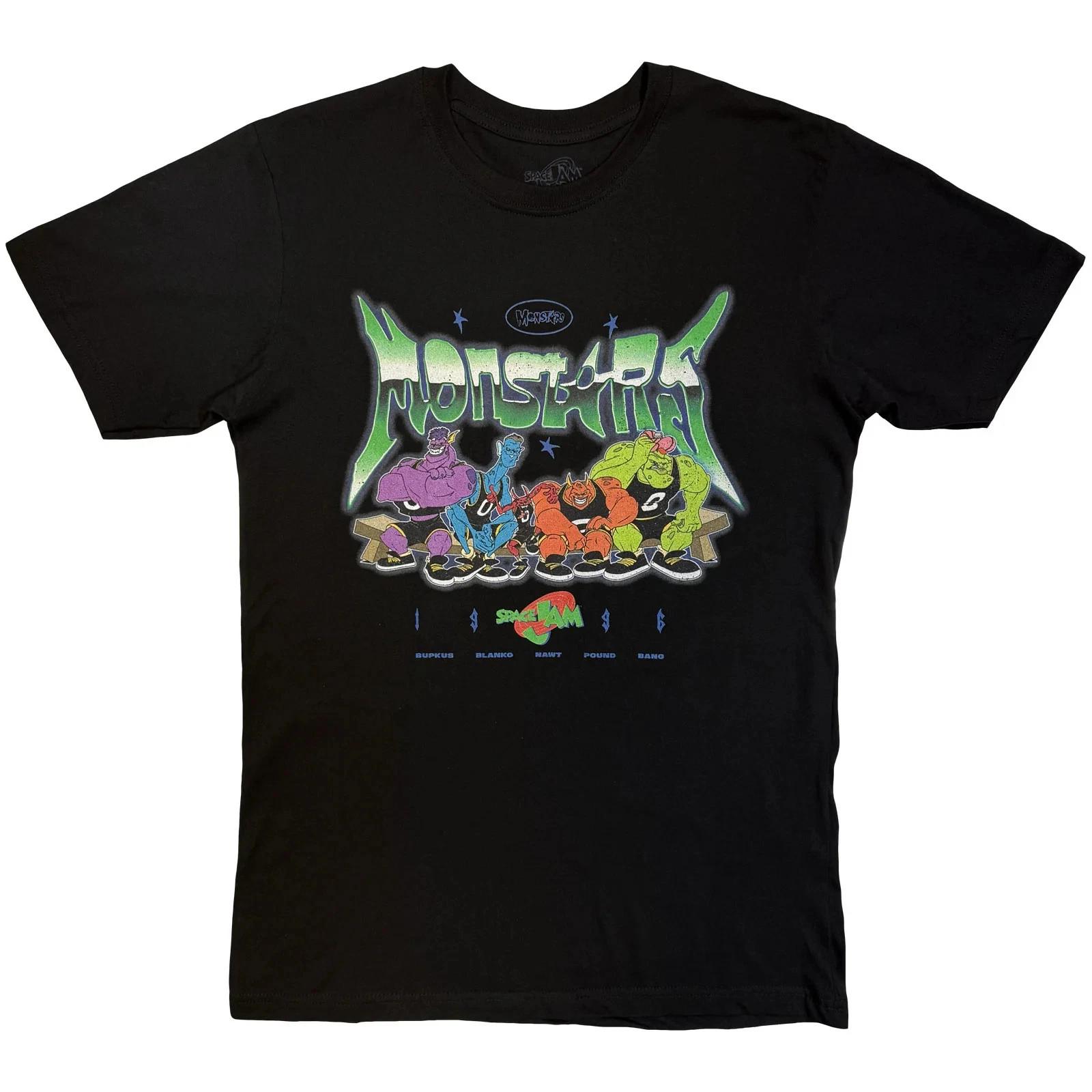 Space Jam T-Shirt: Monstars Homage (Black) OFFICIAL NEW S