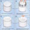 15/30ml Airless Pusty Słoik Pompki Wymienne Kremy Żele Balsamy Dozownik 1 szt. Podróżny Szczelny Pojemnik Kosmetyczny Butelka Próżniowa